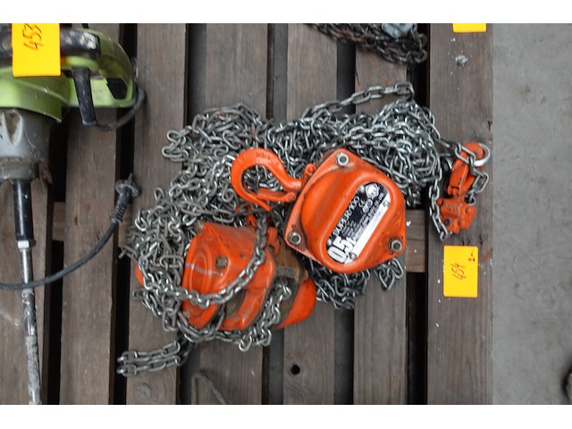 2x manuele takel - afbeelding 1 van  6