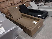 2x manutti ligbed aspen wicker - afbeelding 2 van  3