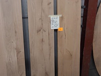 2x massief eiken plank - afbeelding 1 van  4