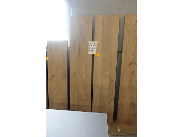 2x massief eiken plank - afbeelding 1 van  3