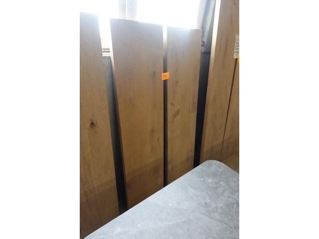 2x massief eiken plank - afbeelding 1 van  2