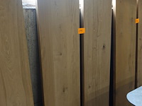 2x massief eiken plank - afbeelding 1 van  2