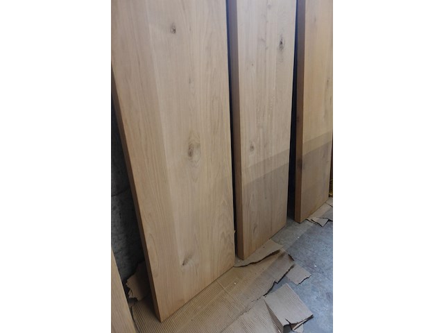 2x massief eiken plank - afbeelding 2 van  2