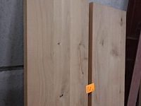 2x massief eiken plank - afbeelding 2 van  2