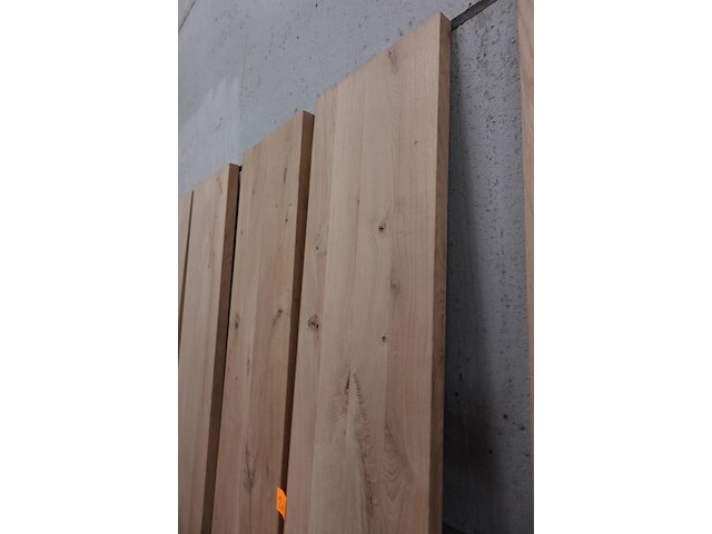 2x massief eiken plank - afbeelding 3 van  3