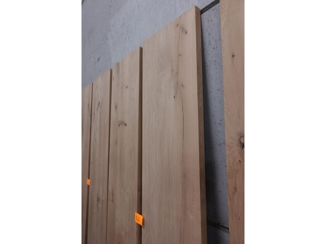 2x massief eiken plank - afbeelding 2 van  3