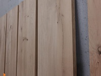 2x massief eiken plank - afbeelding 2 van  3