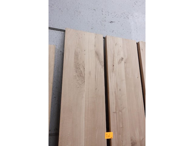2x massief eiken plank - afbeelding 3 van  4