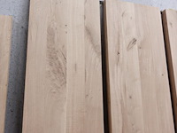 2x massief eiken plank - afbeelding 3 van  4
