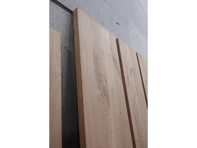 2x massief eiken plank - afbeelding 4 van  4
