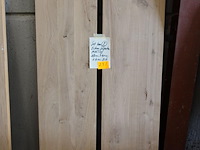 2x massief eiken plank - afbeelding 1 van  4