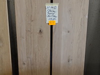 2x massief eiken plank - afbeelding 1 van  3
