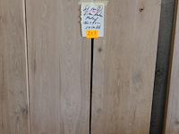2x massief eiken plank - afbeelding 1 van  3