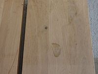 2x massief eiken plank - afbeelding 2 van  3