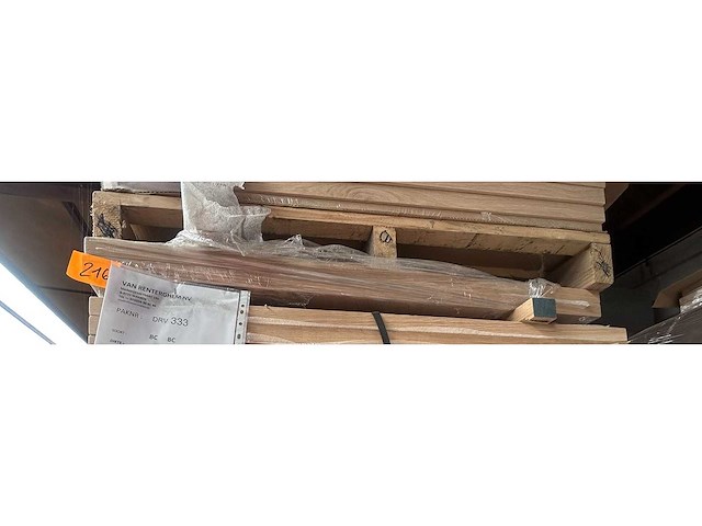 2x massief eiken traptreden 33mm - afbeelding 2 van  3