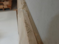2x massief houten werkblad - afbeelding 2 van  3