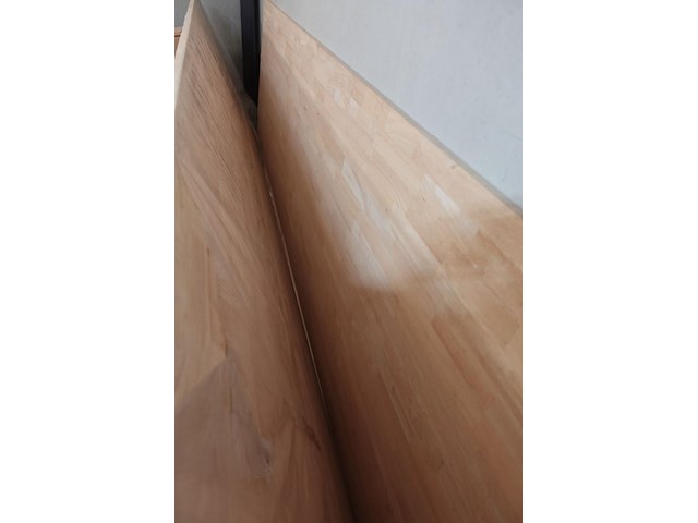2x massief houten werkblad - afbeelding 3 van  3