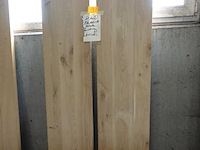 2x massieve eiken planken - afbeelding 1 van  2