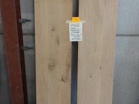 2x massieve eiken planken - afbeelding 1 van  4