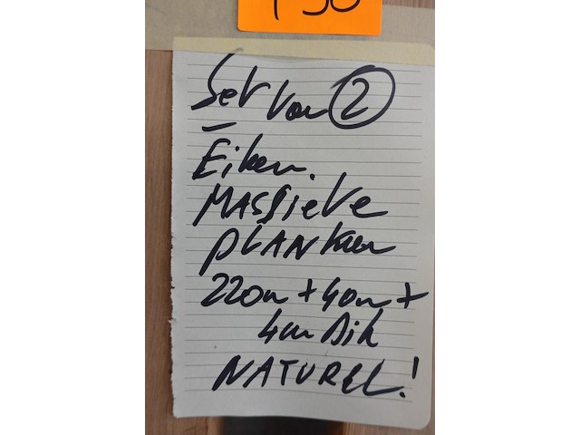 2x massieve eiken planken - afbeelding 4 van  4