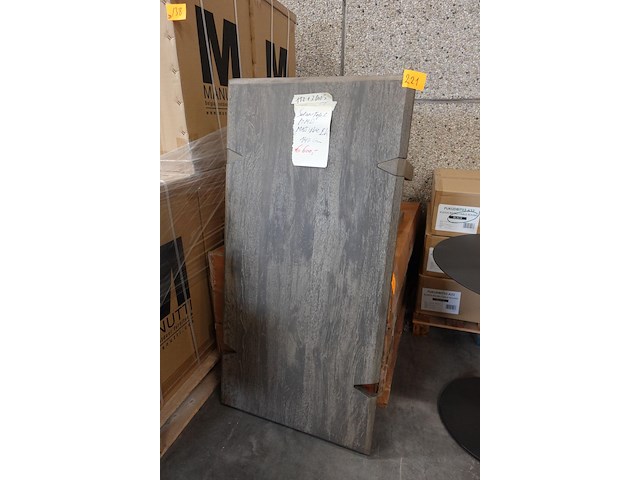 2x massieve eiken salontafel ptmd - afbeelding 1 van  4