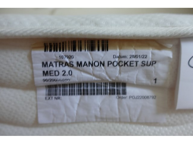 2x matras manon pocket sup - afbeelding 4 van  5