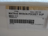 2x matras manon pocket sup - afbeelding 2 van  5