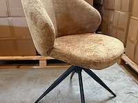 2x maxfurn stoel draaipoot curry - afbeelding 1 van  2
