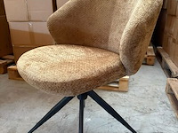 2x maxfurn stoel draaipoot curry - afbeelding 2 van  2