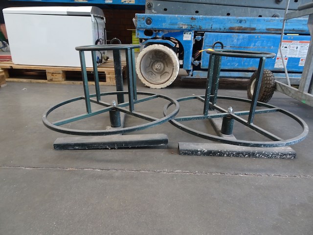 2x metalen afroller - afbeelding 1 van  2