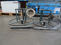 2x metalen afroller - afbeelding 1 van  2