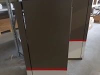 2x metalen afvalbak - afbeelding 2 van  5