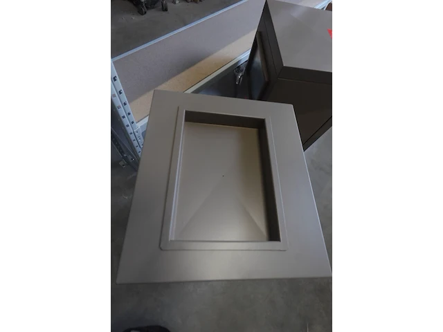 2x metalen afvalbak - afbeelding 4 van  5