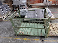 2x metalen draagmand - afbeelding 2 van  5