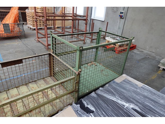 2x metalen draagmand - afbeelding 5 van  5