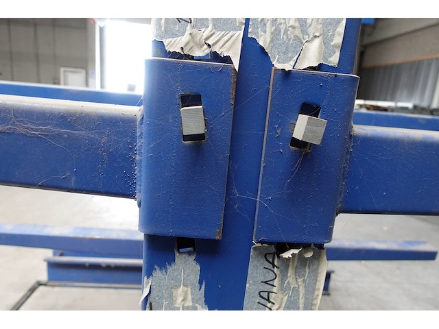 2x metalen dubbelzijdige draagarmstelling - afbeelding 4 van  8