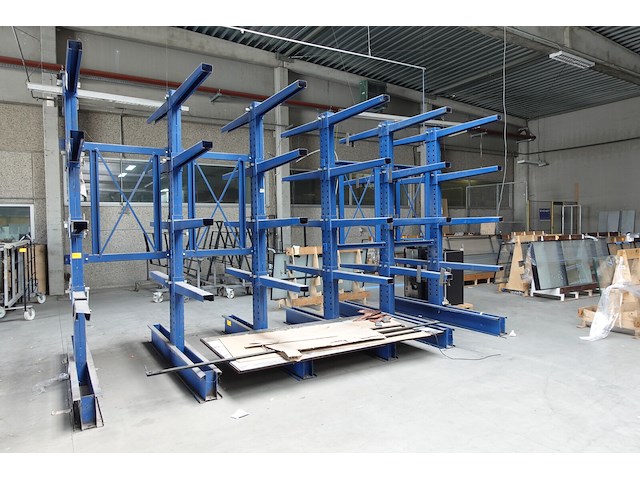 2x metalen dubbelzijdige draagarmstelling - afbeelding 6 van  8