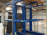 2x metalen dubbelzijdige draagarmstelling - afbeelding 1 van  4