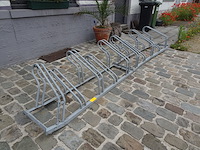 2x metalen fietsrek - afbeelding 1 van  2