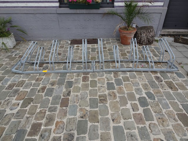 2x metalen fietsrek - afbeelding 2 van  2