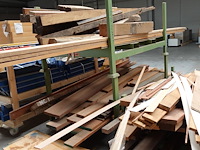 2x metalen houder + inhoud divers hout - afbeelding 4 van  6