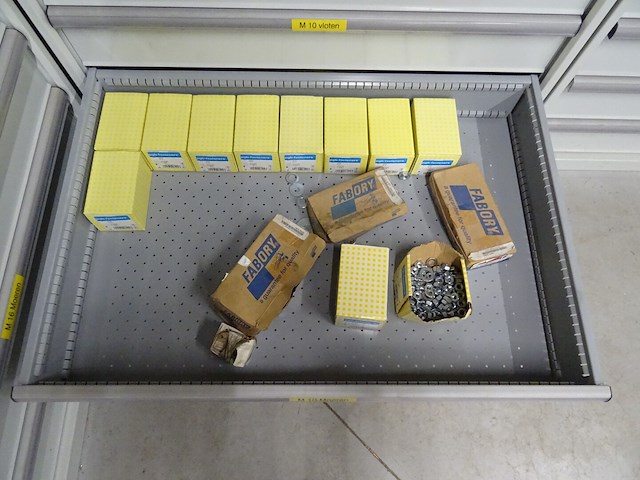 2x metalen ladekast lista + inhoud - afbeelding 4 van  16