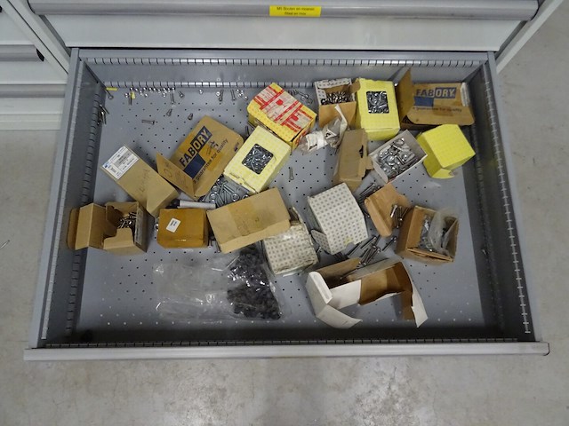 2x metalen ladekast lista + inhoud - afbeelding 12 van  16