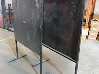 2x metalen lasscherm - afbeelding 3 van  3