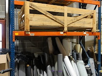 2x metalen palletstelling - afbeelding 1 van  3