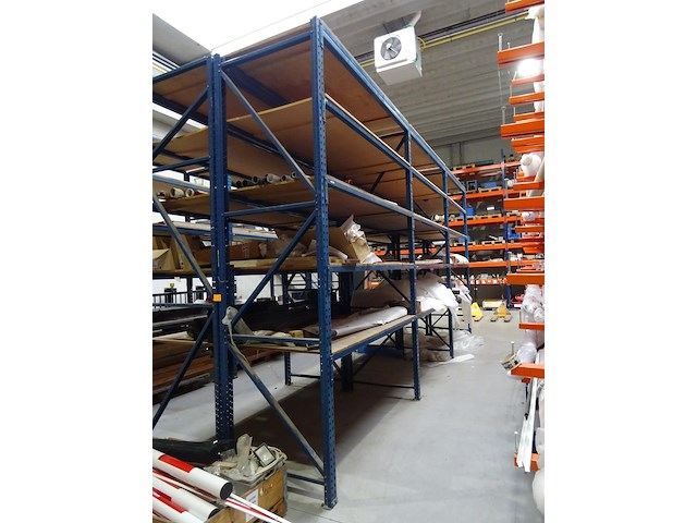 2x metalen palletstelling - afbeelding 2 van  3