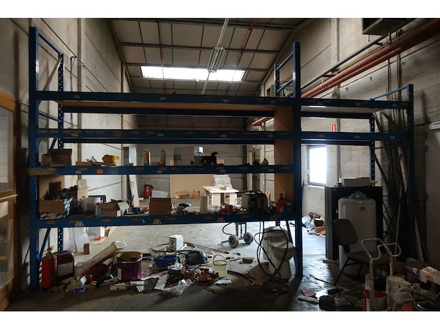 2x metalen palletstelling - afbeelding 1 van  5