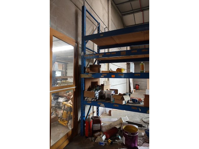 2x metalen palletstelling - afbeelding 2 van  5