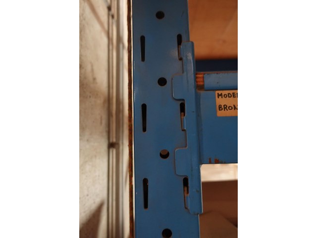 2x metalen palletstelling - afbeelding 3 van  5