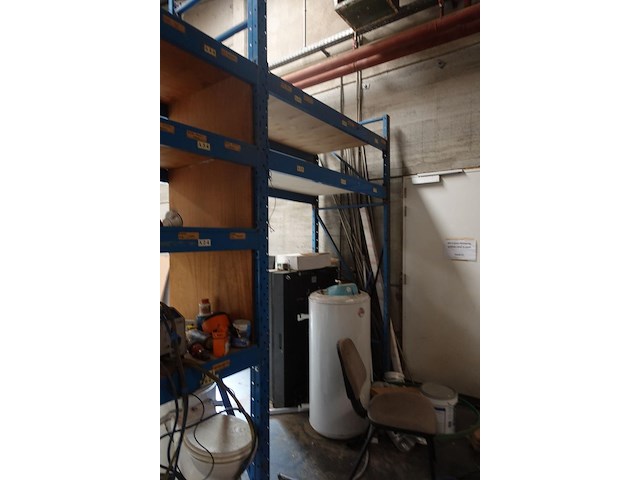 2x metalen palletstelling - afbeelding 4 van  5